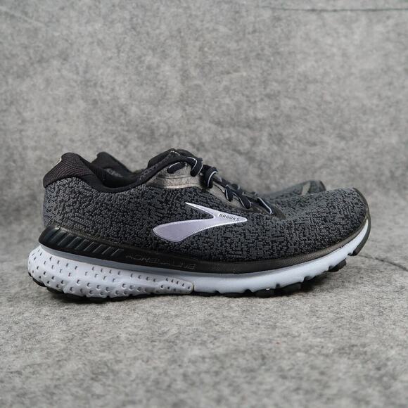 Brooks Shoes Womens 8 Athletic Trainer Running Adrenaline 20 Sport Comfort Gray - Picture 1 of 13